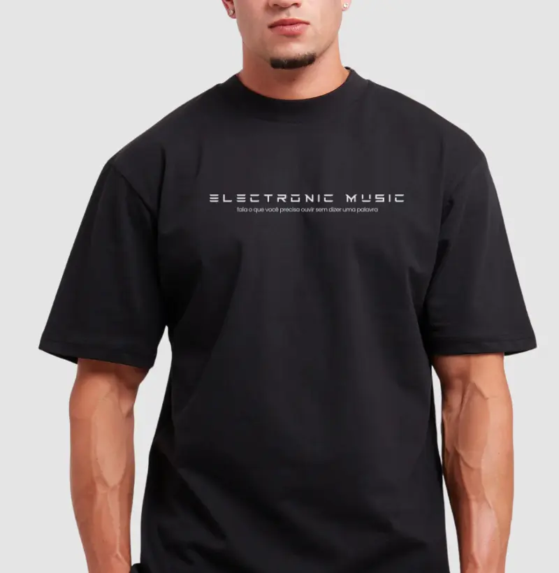 OVERSIZED Fala tudo sem dizer uma palavra