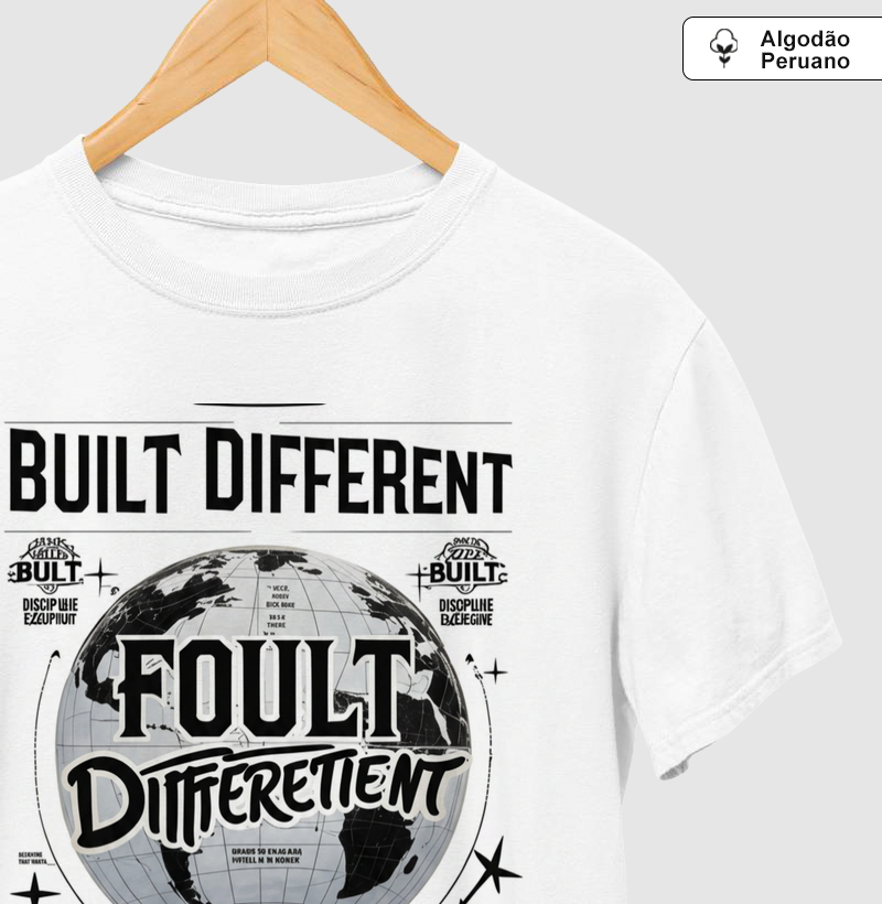 Camiseta Algodão PIMA Different