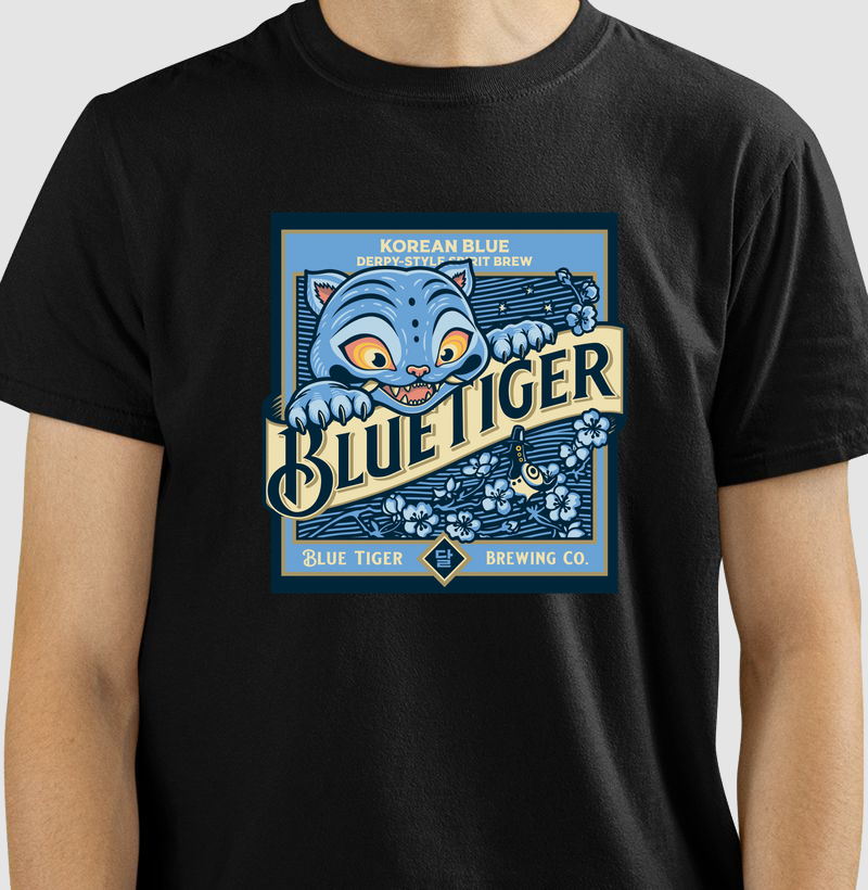Camiseta Bluetiger Brewing Co