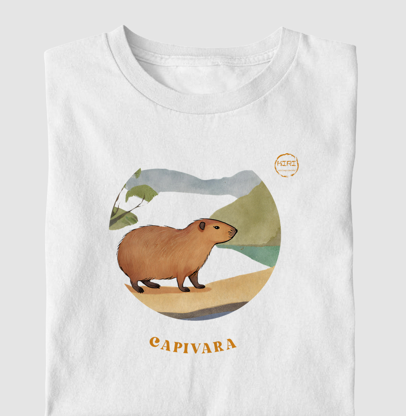 Camiseta KIRI - Capivara
