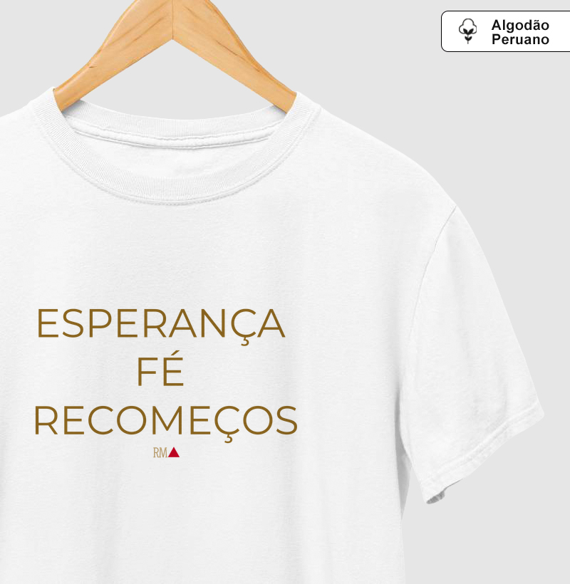 Esperança, fé, recomeços
