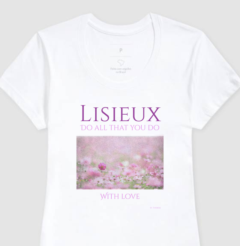 Camiseta Santa Teresa de Lisieux