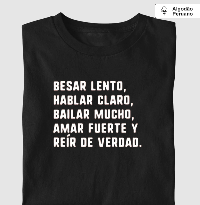 besar lento, hablar claro