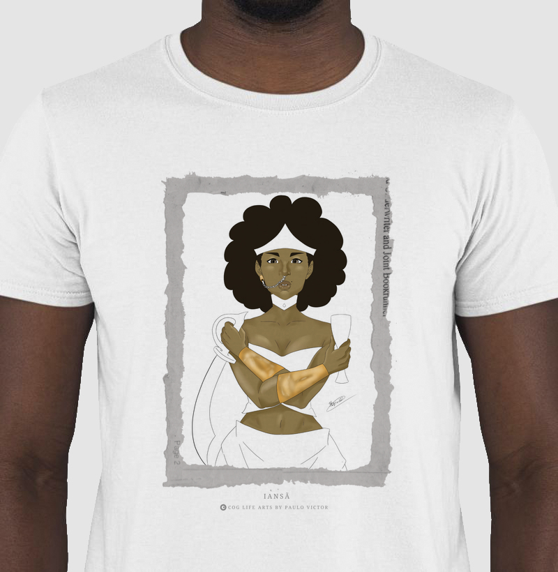 Camiseta Adulto Branca Iansã