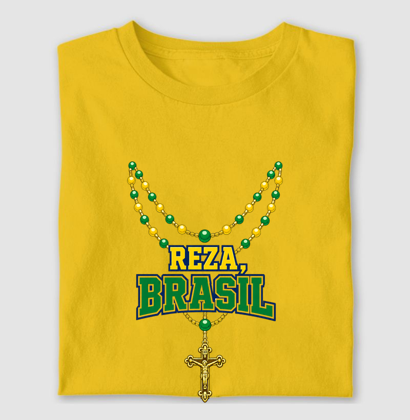 Camiseta REZA BRASIL