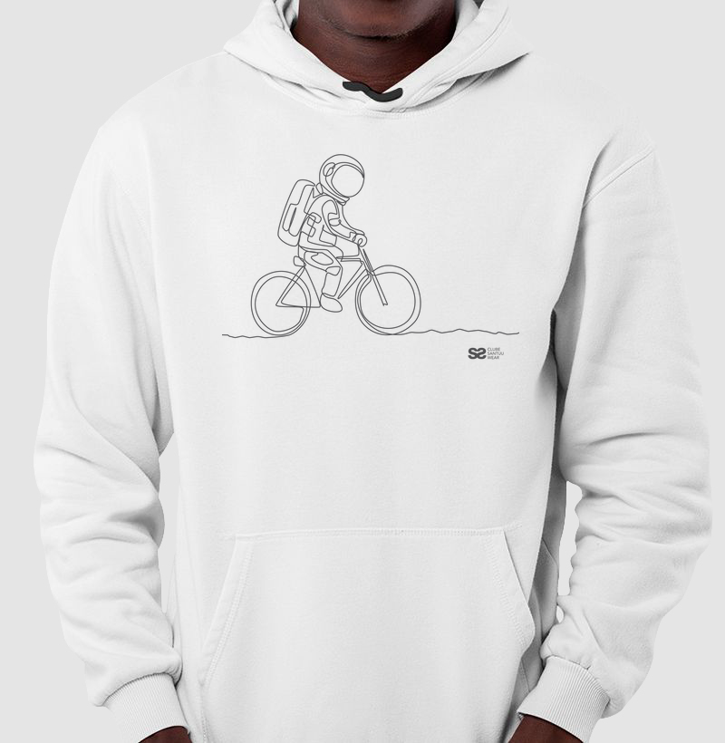 Moletom Capuz Corda Unissex "Astronauta"