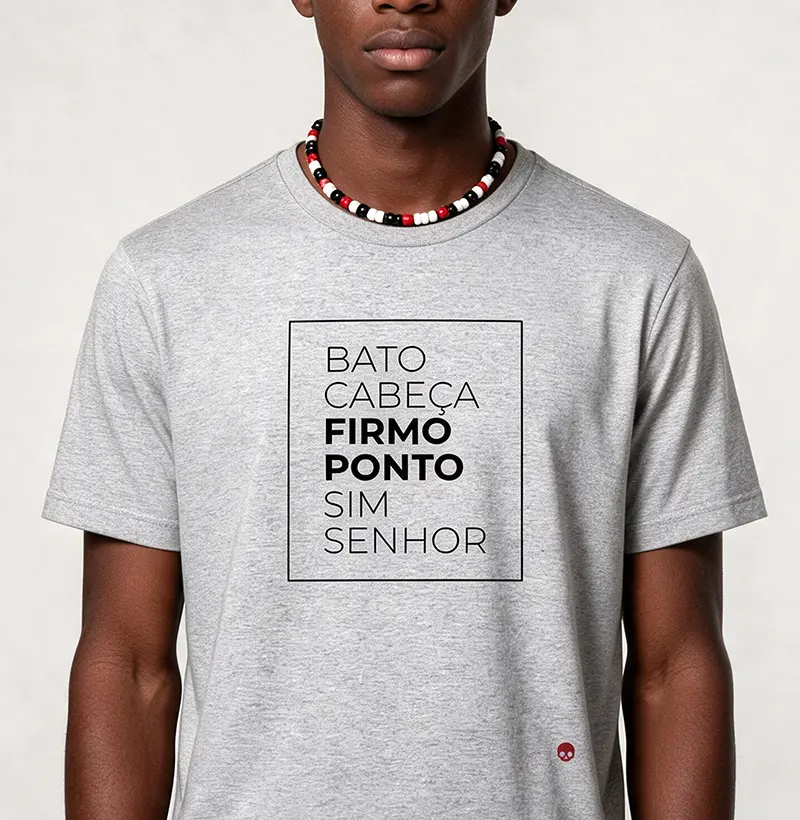Camiseta Umbanda Bato Cabeça | Firmo Ponto