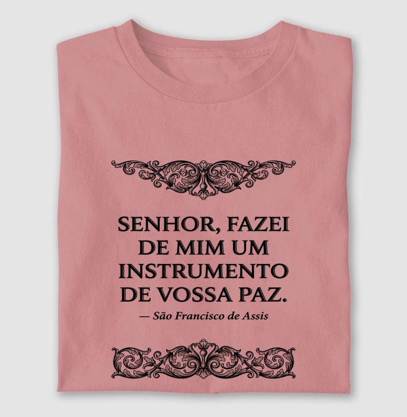 Senhor fazei de mim um instrumento de vossa paz