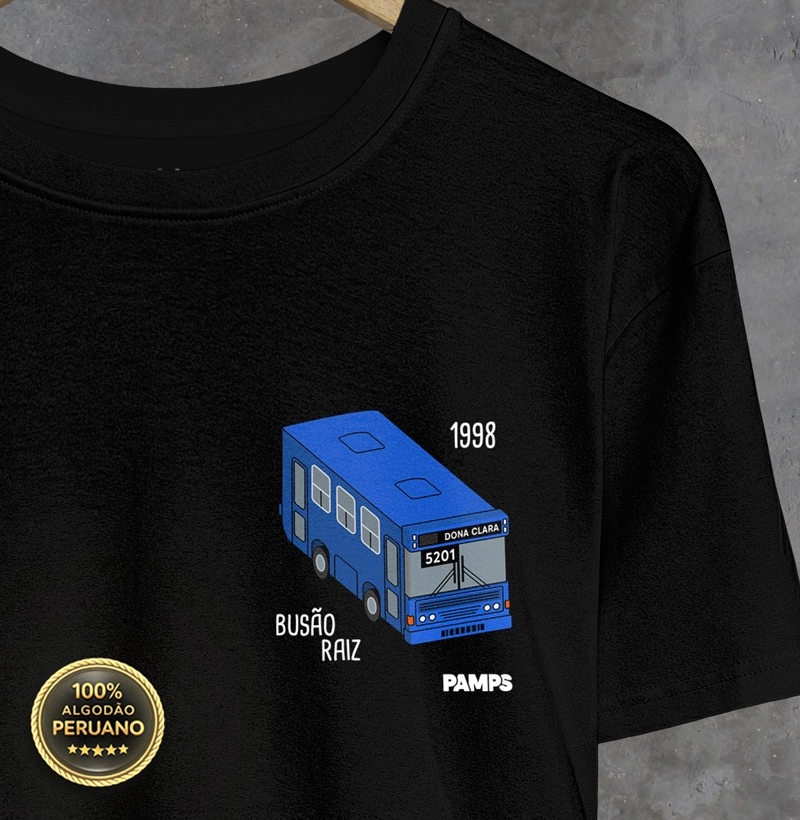 BUSÃO RAIZ 5201 DONA CLARA - Camiseta Algodão Peruano