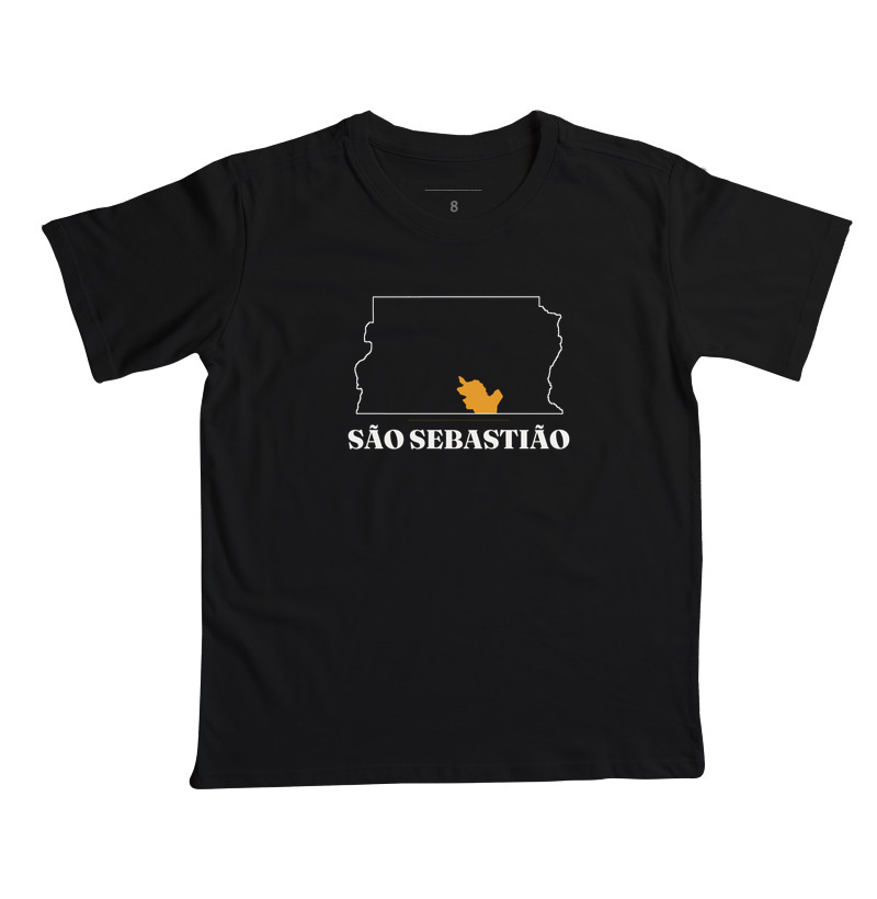 São Sebastião | Traço DF - Camiseta Infantil