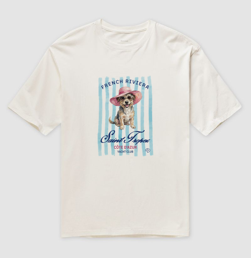 Cachorrinho em Saint Tropez