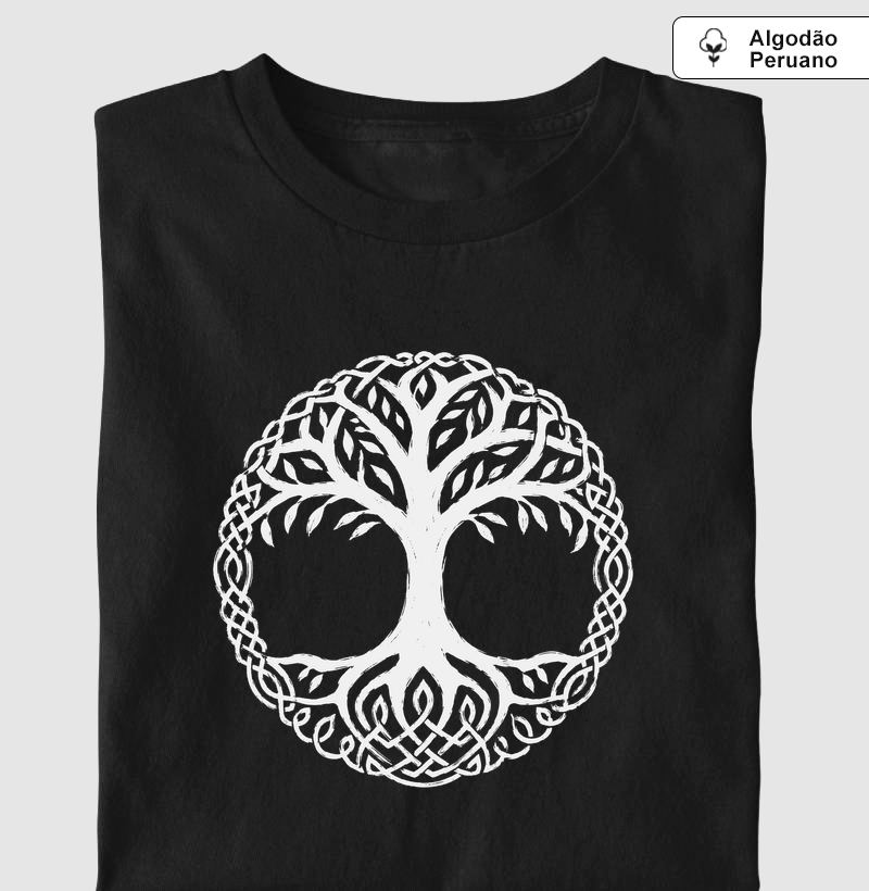 Yggdrasil - Camiseta Algodão Peruano