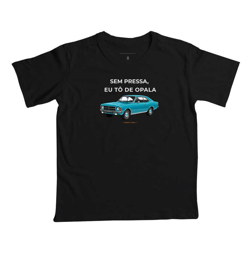 Sem pressa, eu tô de Opala - azul claro