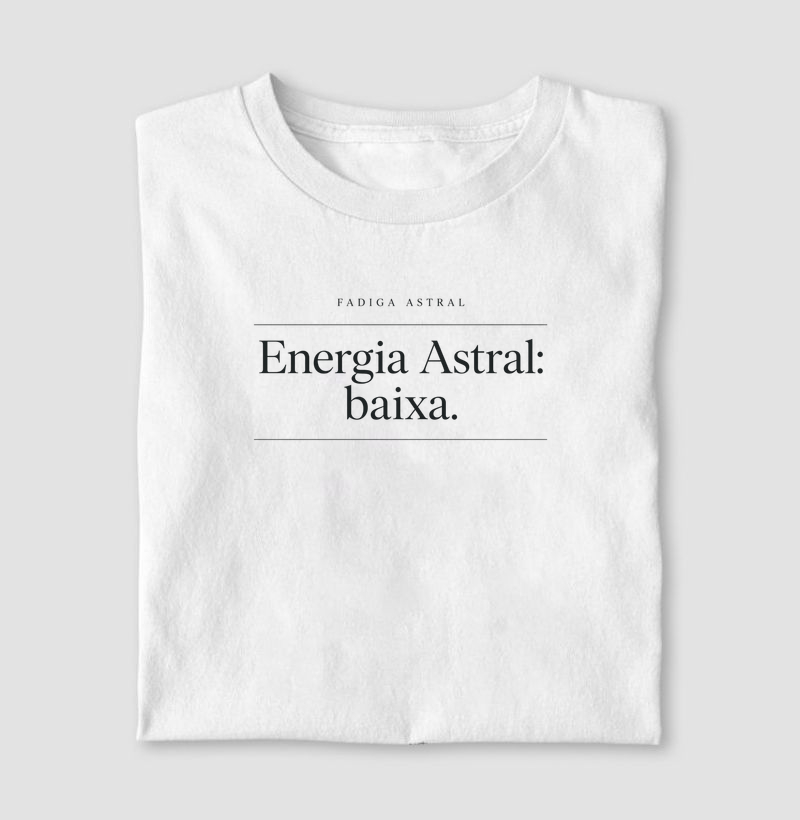 Energia Astral: baixa