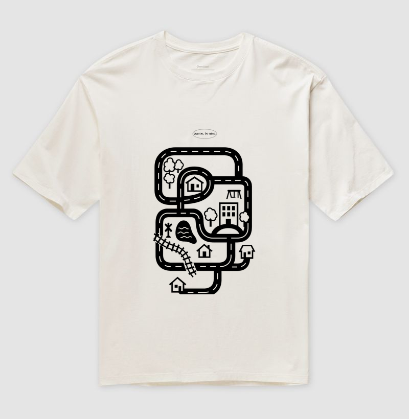 Camiseta pista de criança brincar