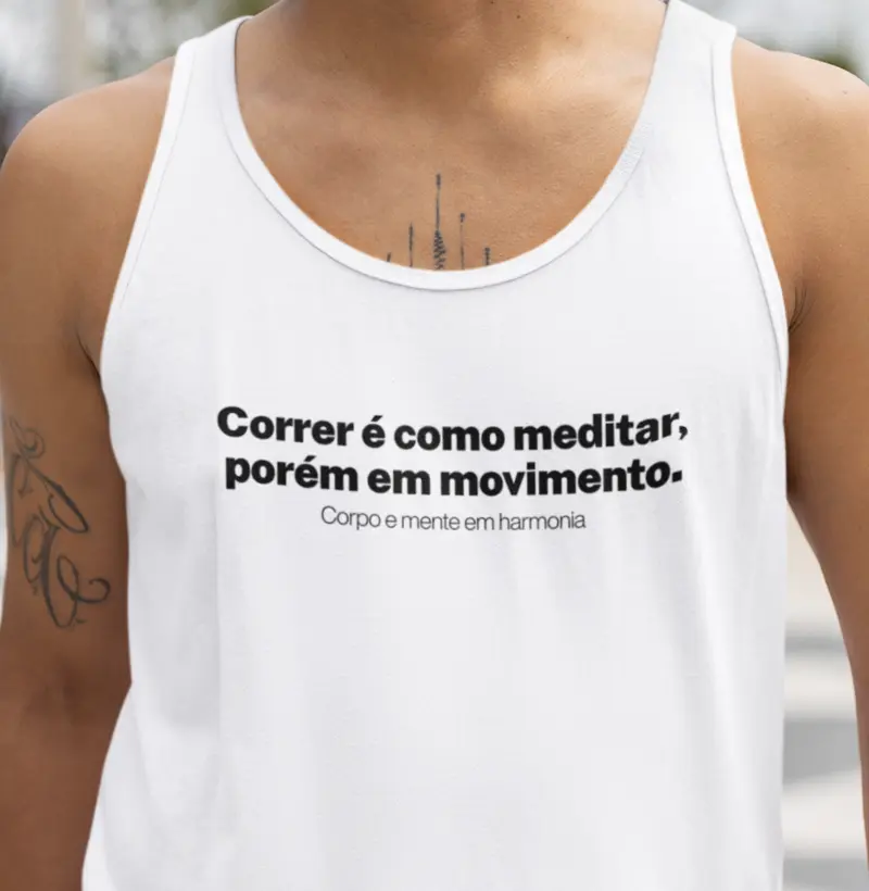 Correr é como meditar