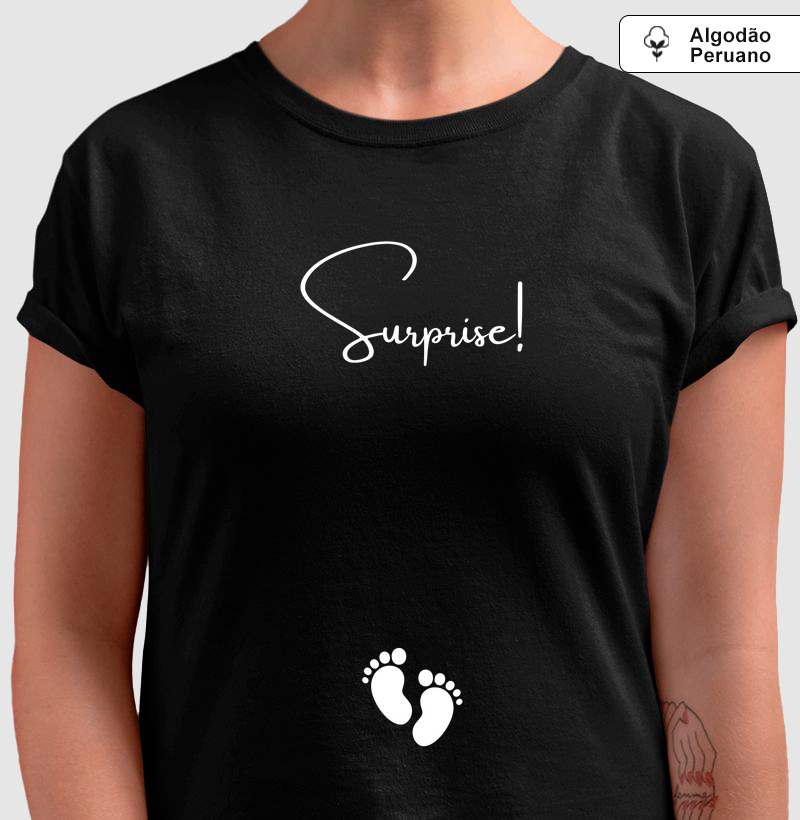 Surprise! (kit: Guess what? Surprise!) (algodão peruano)