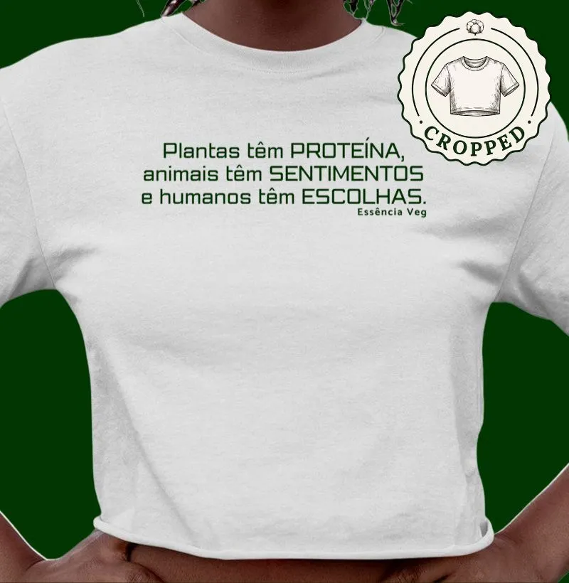 Plantas têm proteína...