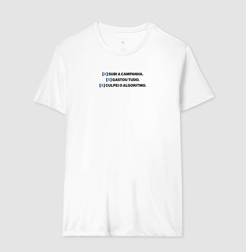 Camiseta Algoritmo - Branca