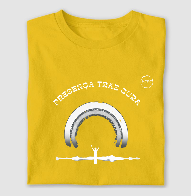 Camiseta KIRI - Presença traz Cura - Min