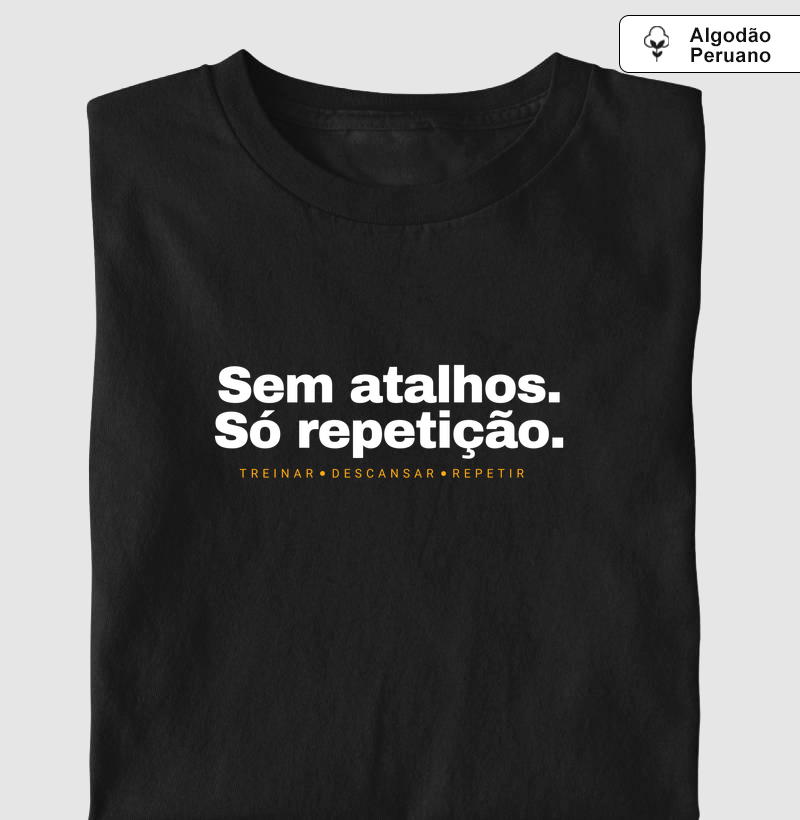 Sem Atalhos - Camiseta Algodão Peruano