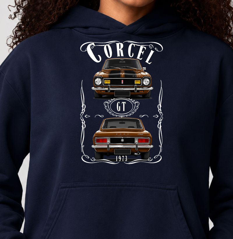 Moletom com capuz Corcel vintage