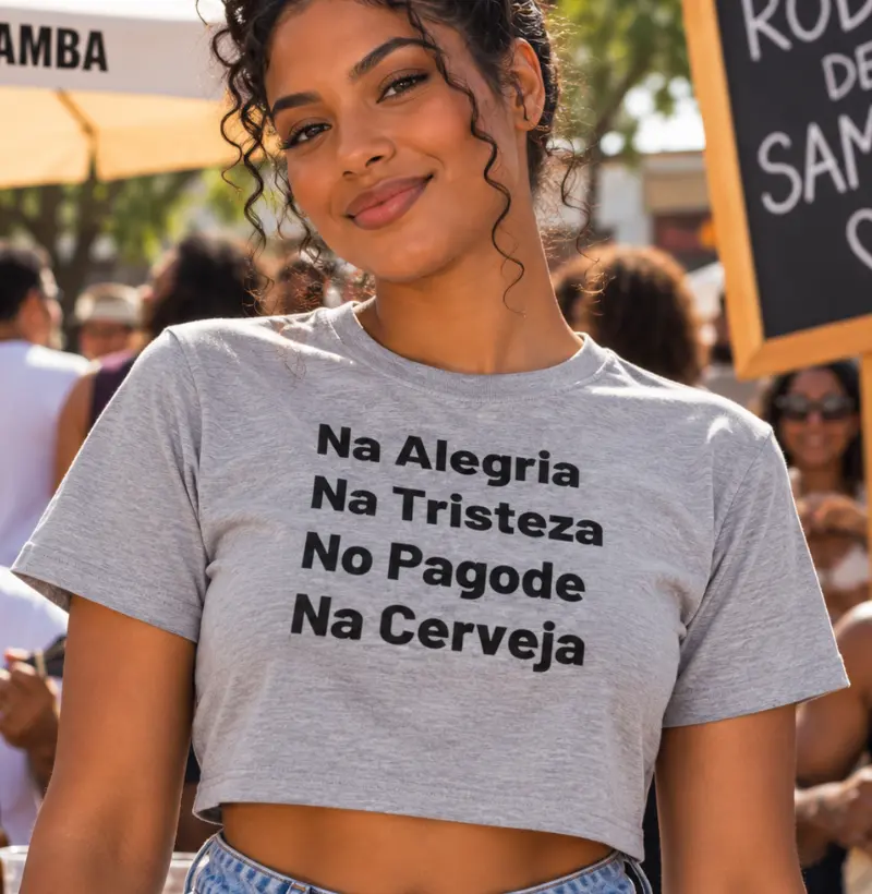 Na alegria na tristeza no pagode na cerveja