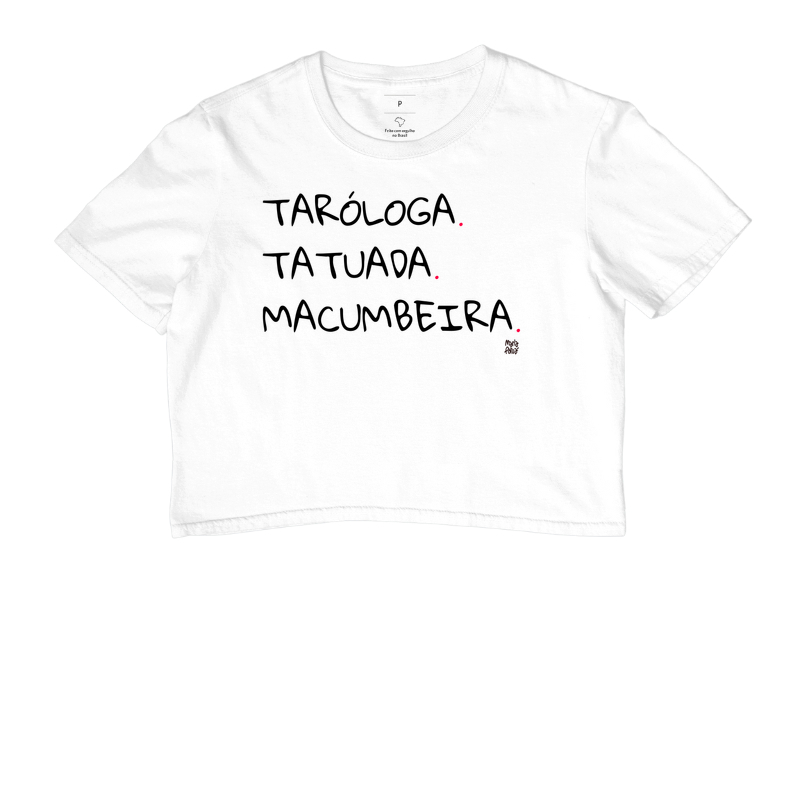 Cropped Taróloga, Tatuada & Macumbeira Maria Patuá