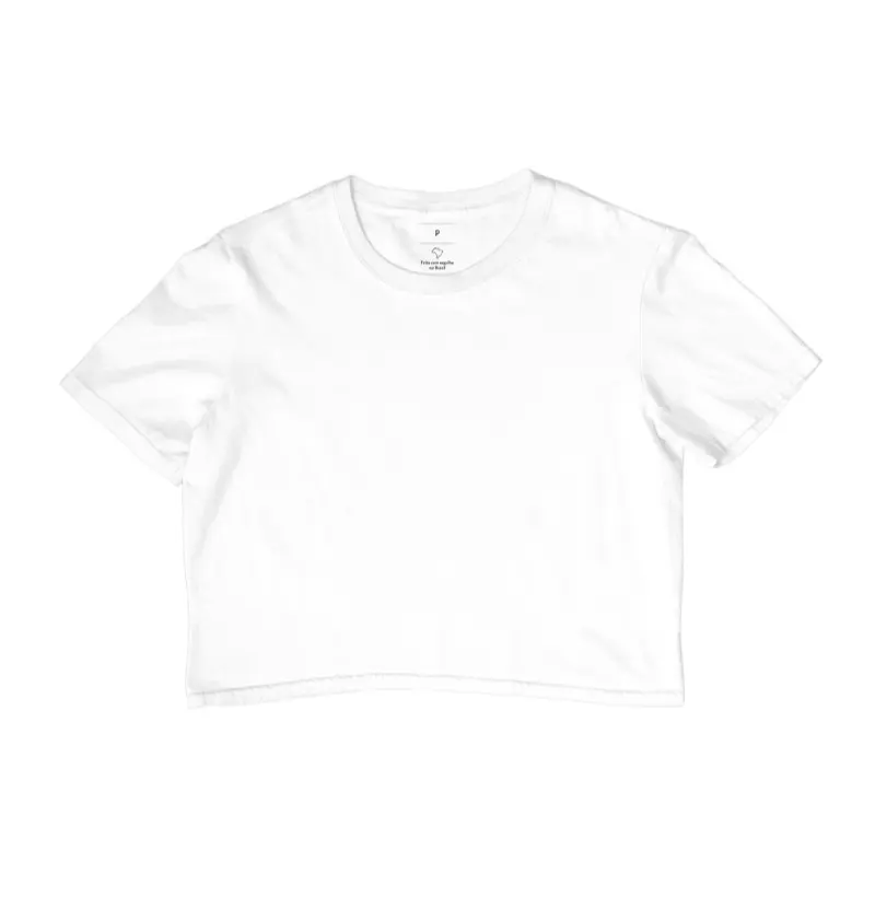 CROPPED BRANCA BÁSICA 