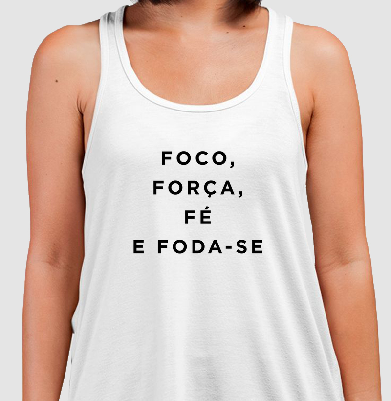 Força, foco, fé e foda-se