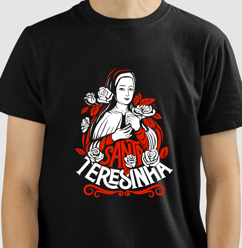 Camiseta Santa Teresinha