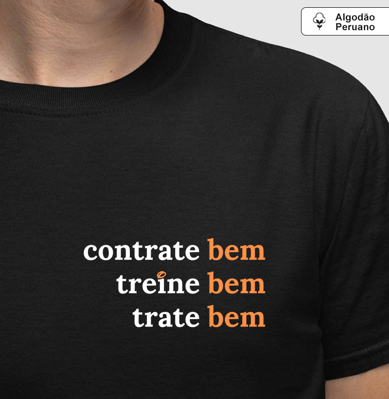 Contrate bem, treine bem, trate bem