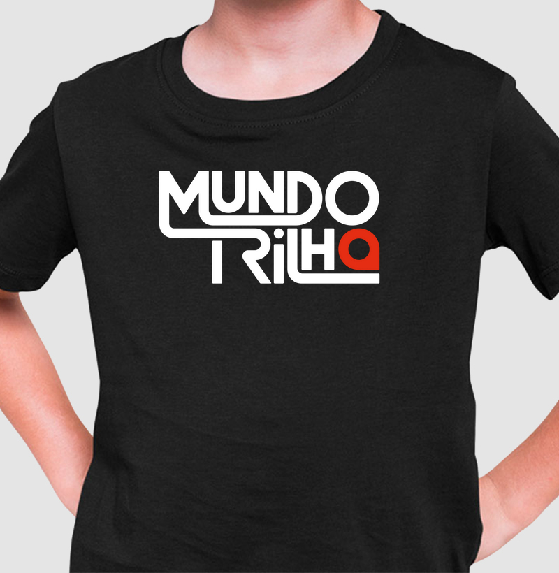 Camiseta Infantil  para Mini trilheiro(a)- Mundo Trilha