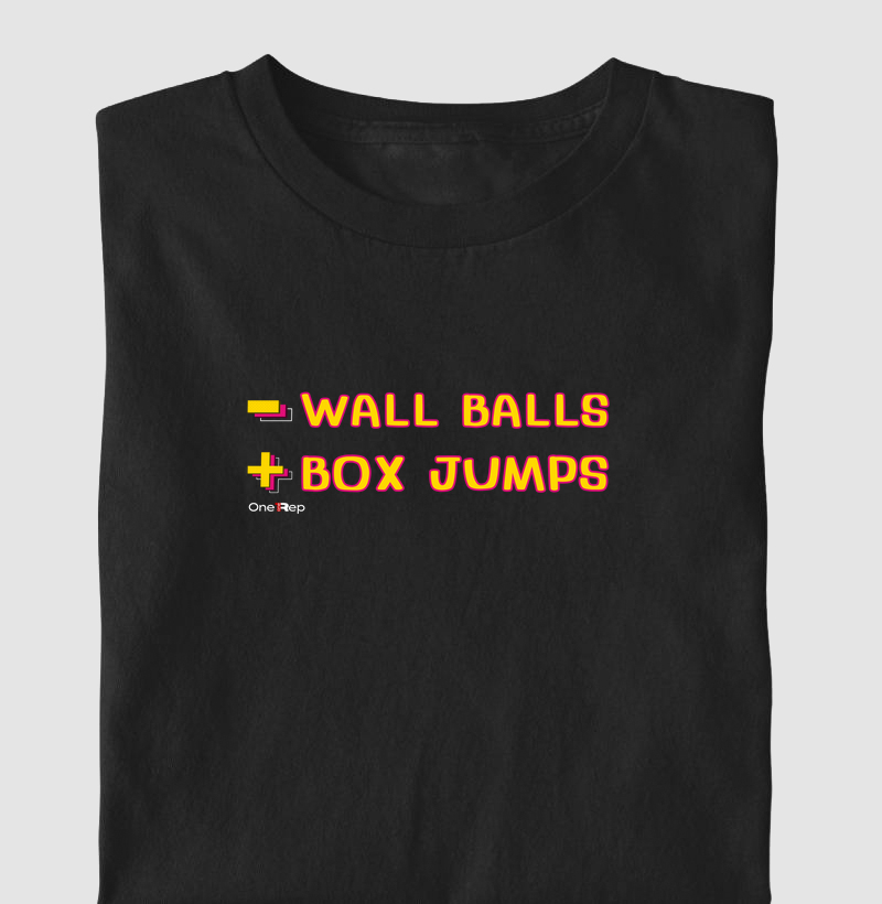 - Wall Balls, + Box Jumps (Masc. e Fem.)