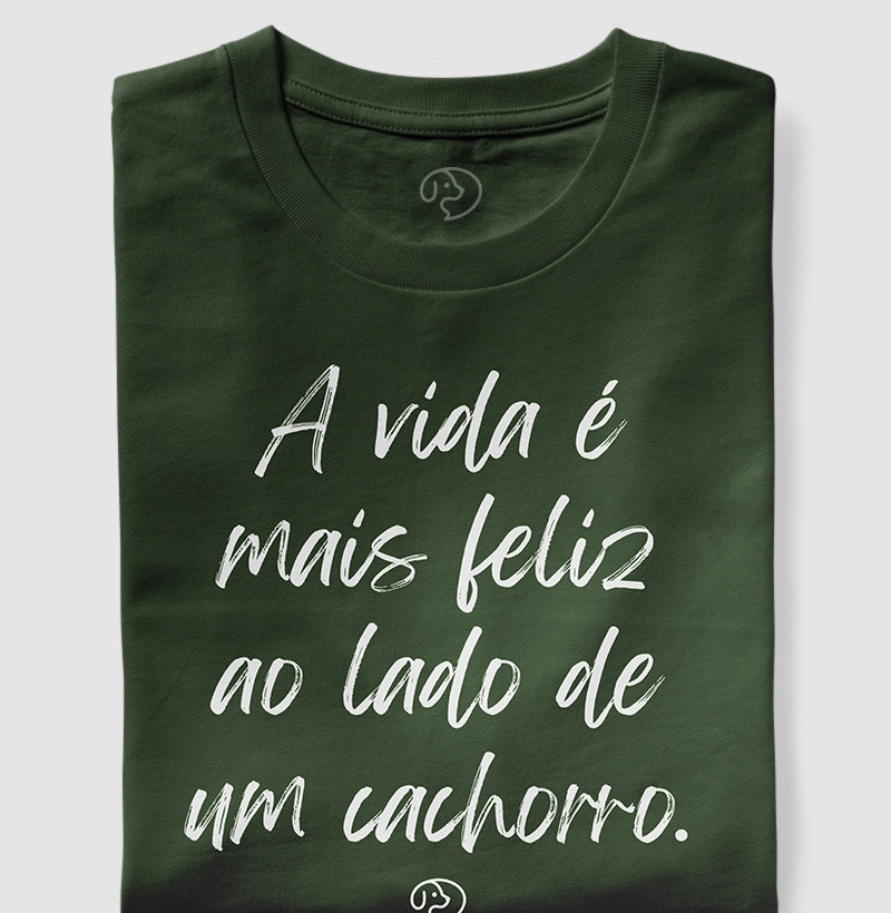A vida é mais feliz ao lado de um cachorro