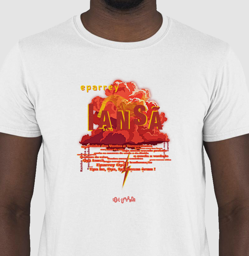 camiseta IANSÃ oração masculina