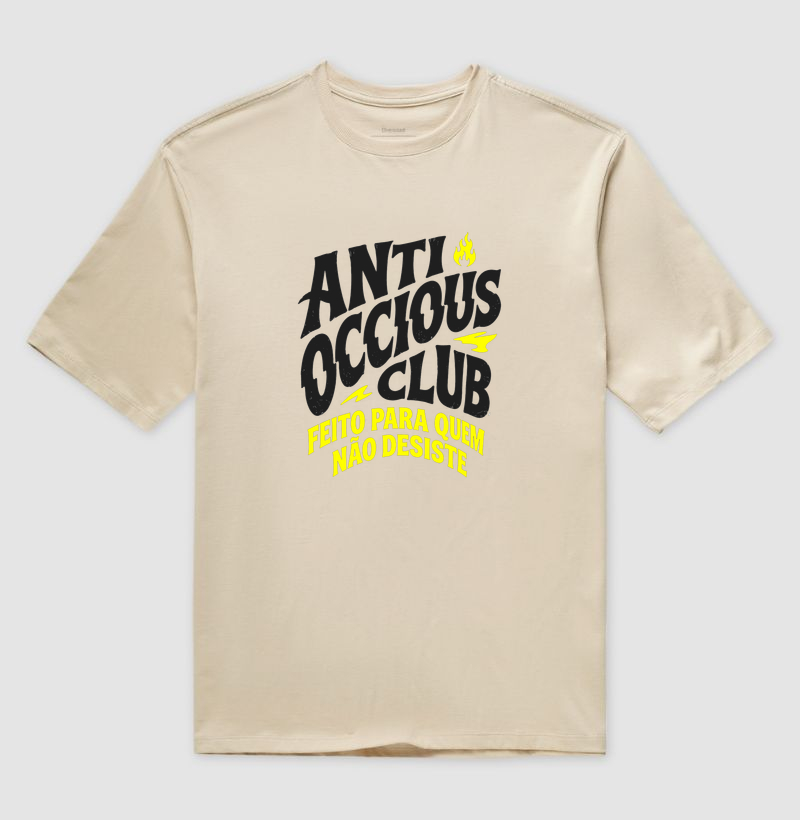 Camiseta Oversized - FEITO PARA QUEM NÃO DESISTE