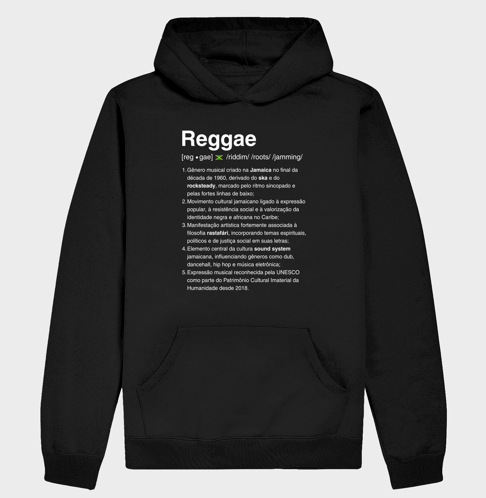 Definição Reggae - Hoodie Moletom