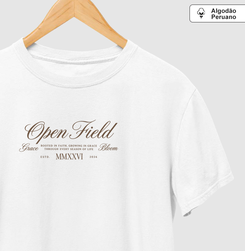 Essenciais | Grace Bloom - Camiseta Algodão Peruano