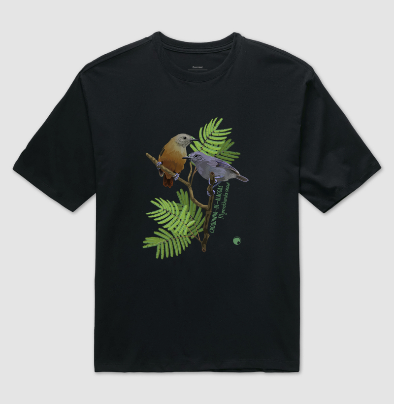 Oversized Choquinha-de-alagoas