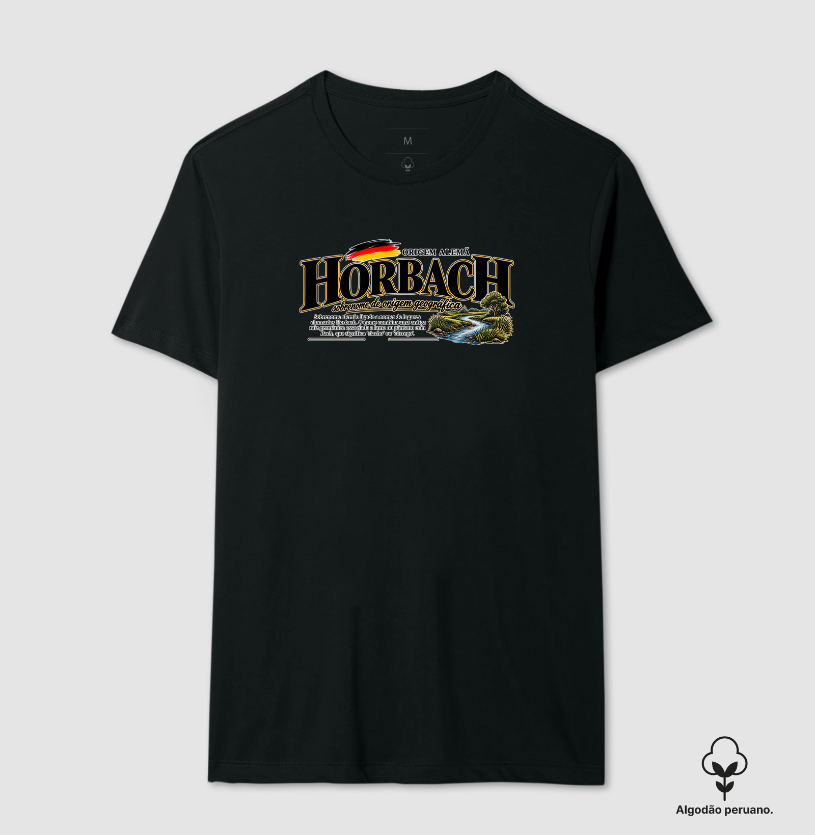 Horbach  - Camiseta Algodão Peruano