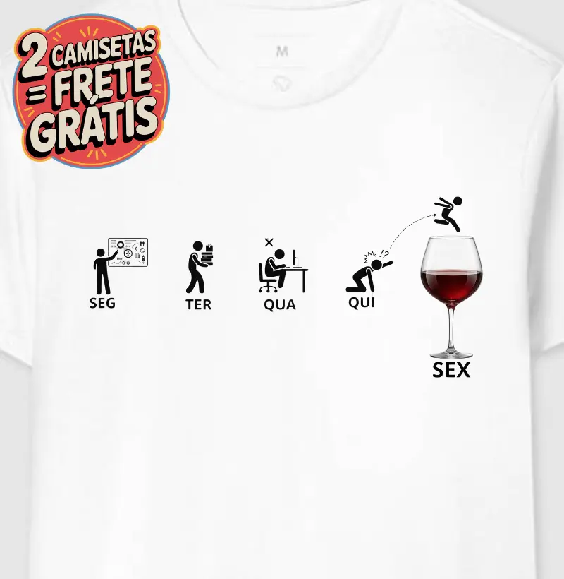 Camiseta Rotina Semanal