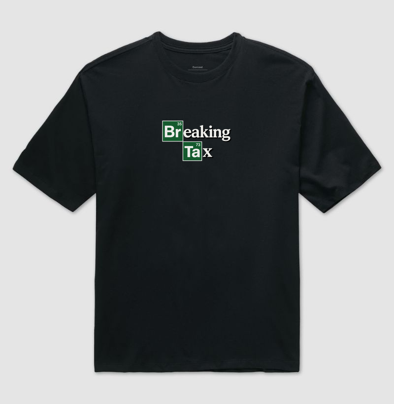 BREAKING TAX - Camiseta Oversized
