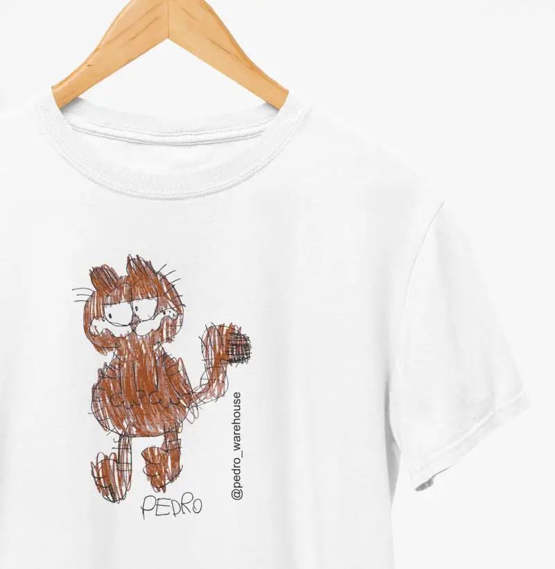 CAMISETA MASC/FEM - GATO PÊ