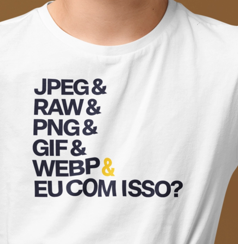 Camiseta Mini - & Eu com isso?