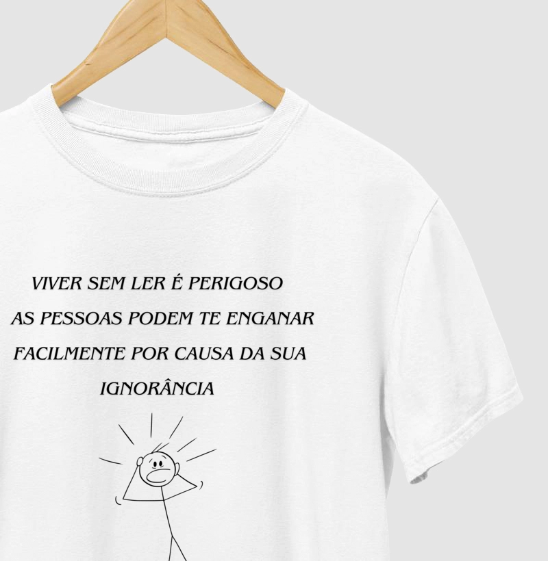 Viver sem ler é perigoso 