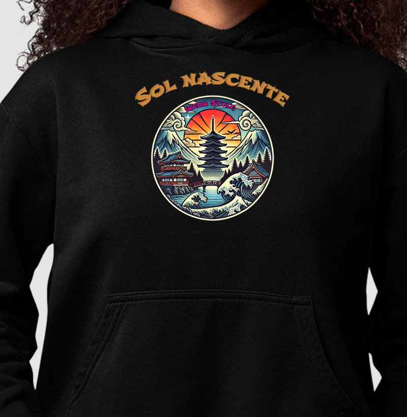  Estampa: 'Sol Nascente" – Ikeda Style