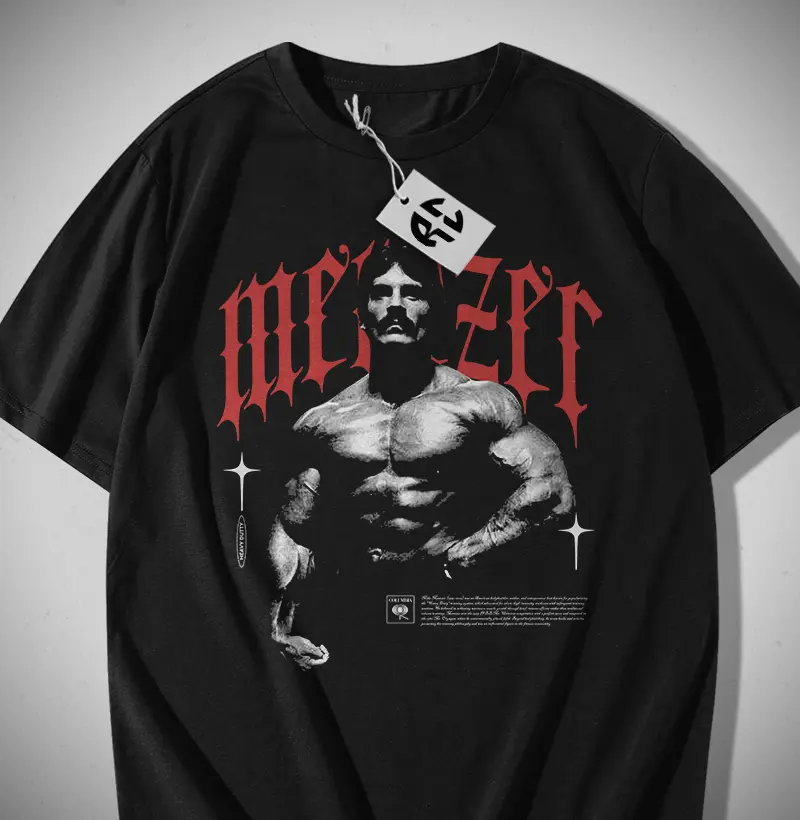 Camiseta Oversized Mentzer #004 | GymWear