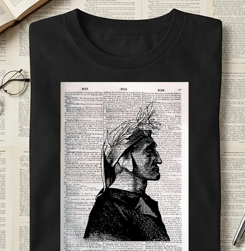  Camiseta - Dante Alighieri