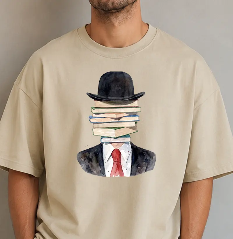 Muitos livros na cabeça